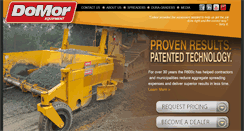 Desktop Screenshot of domorequipment.com